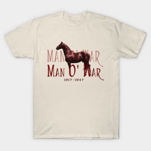 Man O' War - Famous Racehorse T-Shirt